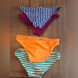 Lot of 4 xxs j crew bottoms